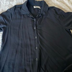 Black urban outfitters buttoned shirt!